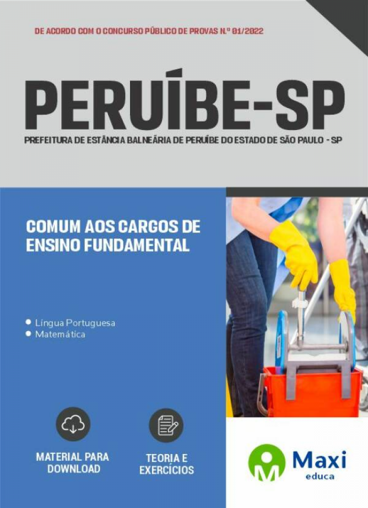 - Apostila Prefeitura de Peruíbe-SP 2022 Comum aos Cargos de Ensino Fundamental