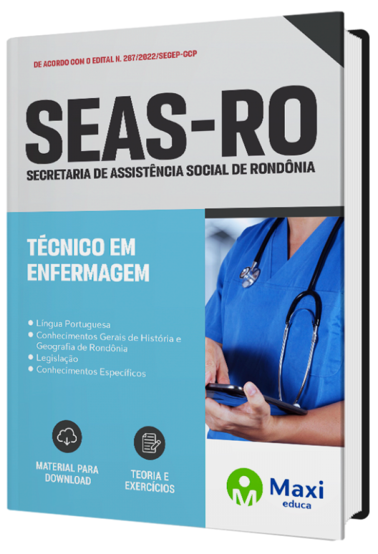 - Apostila SEAS-RO 2022 Técnico em Enfermagem