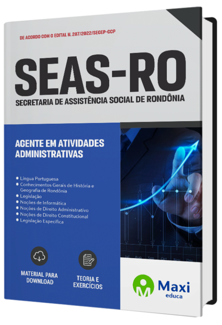 - Apostila SEAS-RO 2022 Agente em Atividades Administrativas