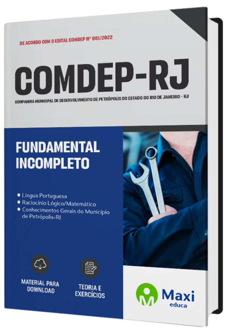 - Apostila COMDEP-RJ 2022 Comum Fundamental Incompleto