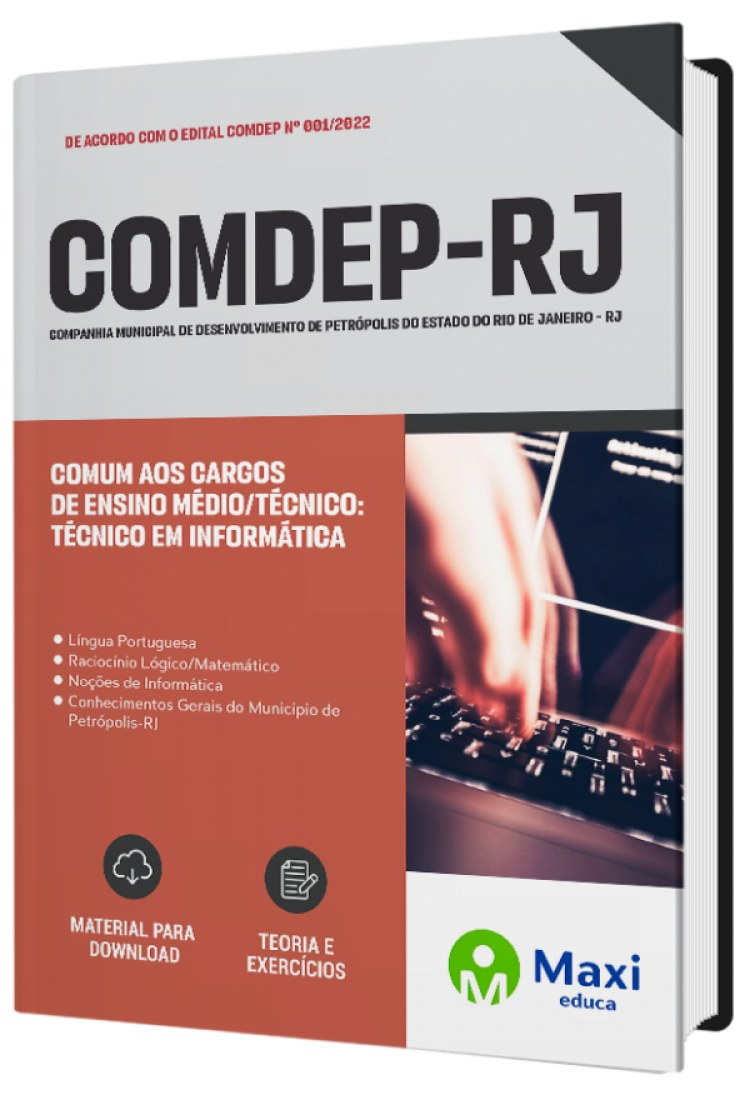 - Apostila COMDEP-RJ 2022 Comum aos cargos de Ensino Médio/Técnico