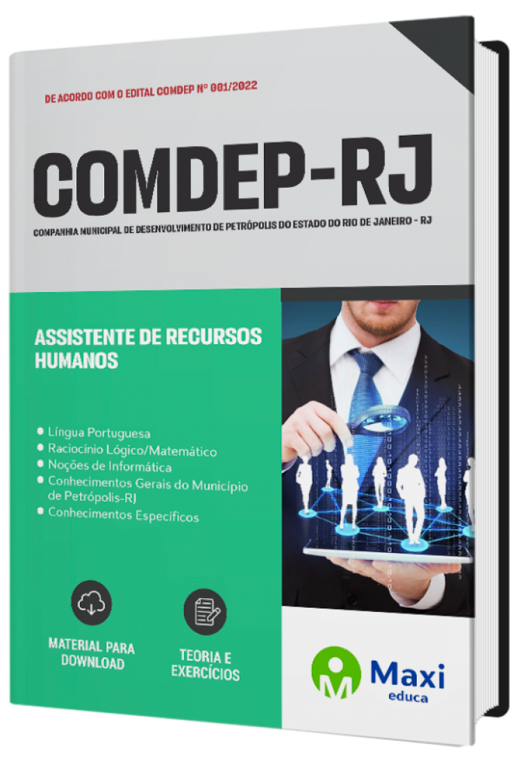 - Apostila COMDEP-RJ 2022 - Assistente de Recursos Humanos