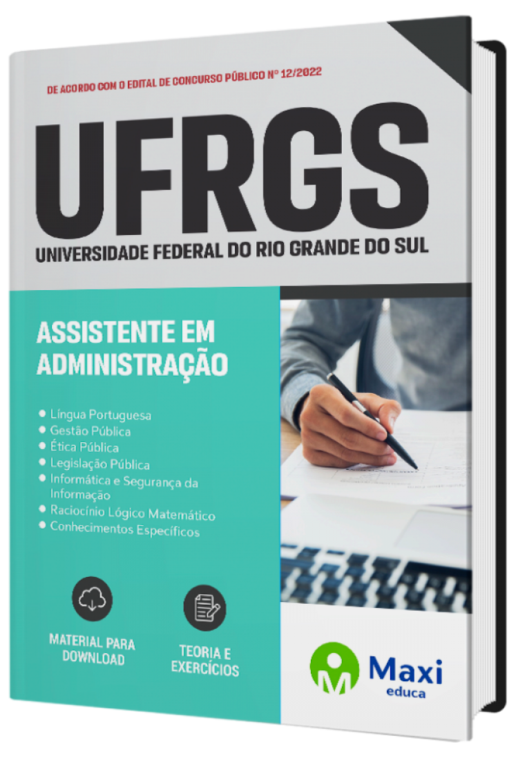 - Apostila UFRGS 2022 Assistente em Administração