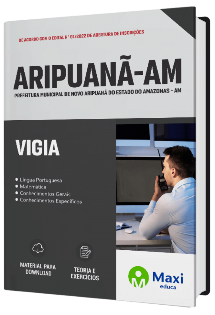 - Apostila Prefeitura de Novo Aripuanã-AM 2022 Vigia