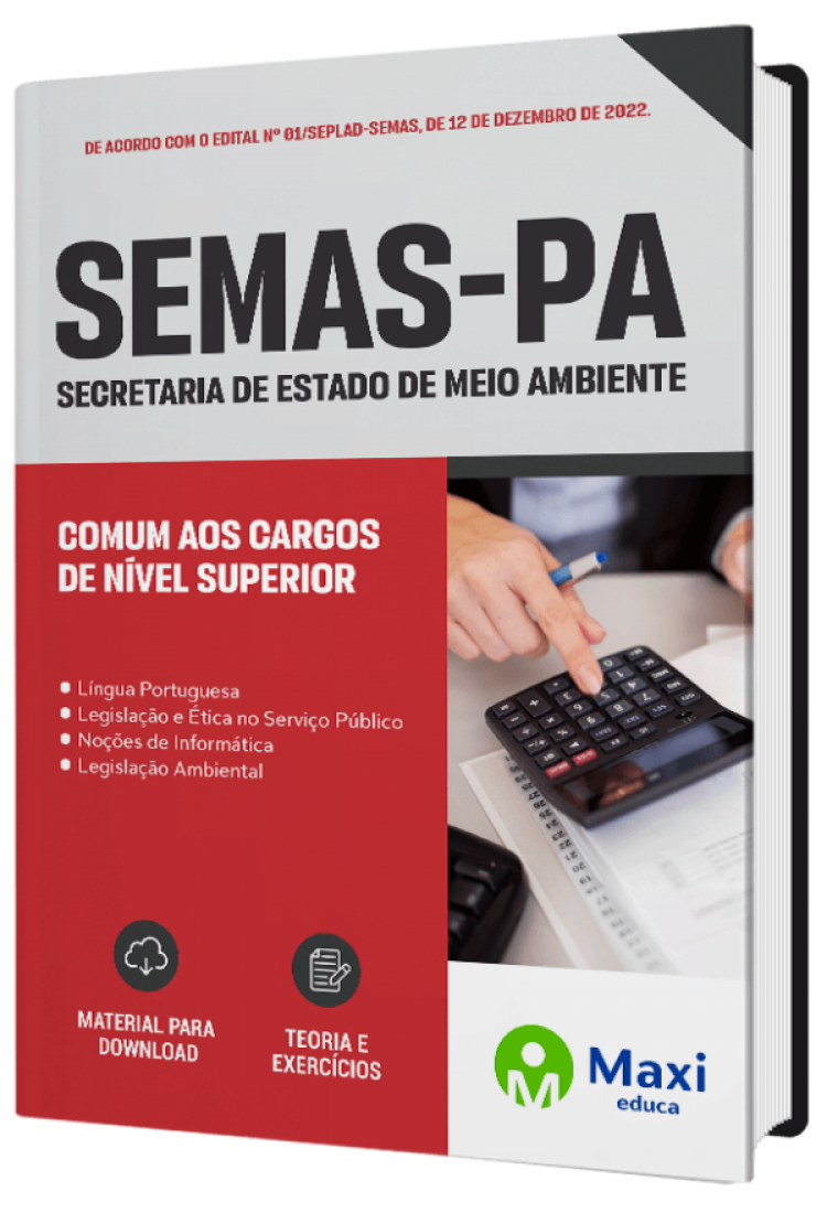 - Apostila SEMAS-PA Comum aos cargos de Nível Superior: Administração; Biblioteconomia; Ciências Contábeis; Ciências Econômicas; Serviço Social. Agronomia; Arquitetura e Urbanismo;