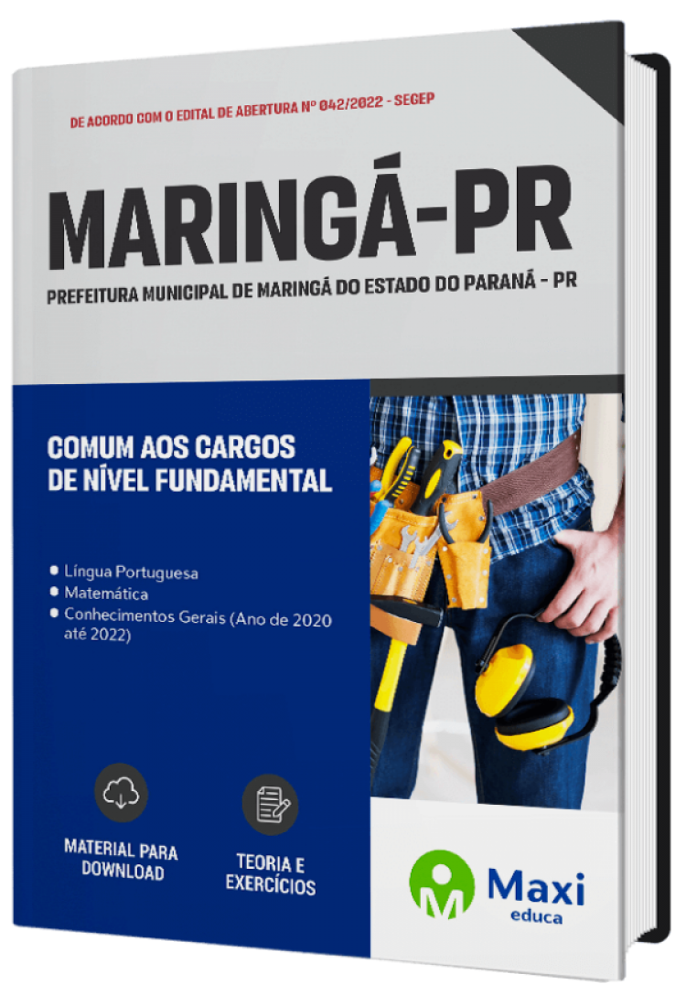 - Apostila Maringá-PR Comum aos cargos de Nível Fundamental