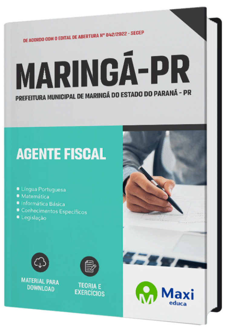 - Apostila Maringá-PR Agente Fiscal