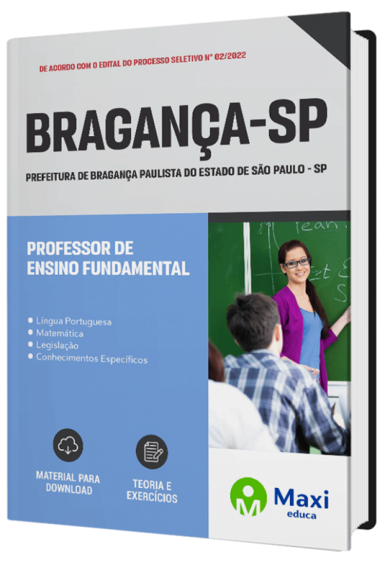 - Apostila Bragança Paulista- SP Professor de Ensino Fundamental