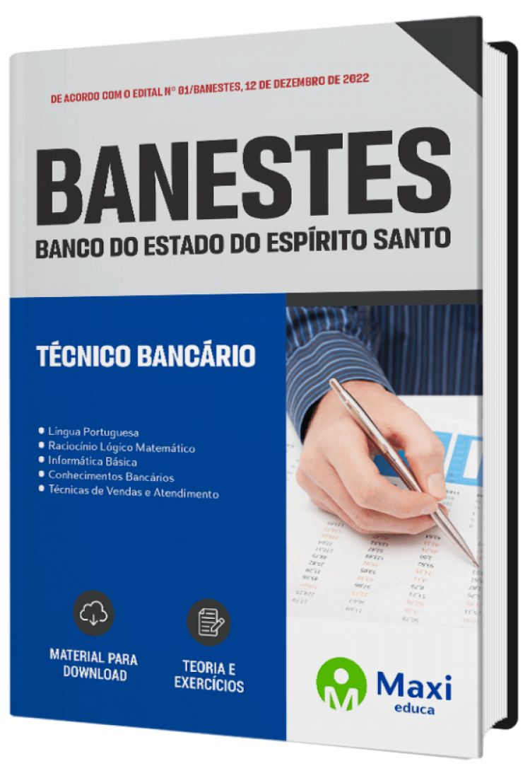 - Apostila Banco do Estado do Espírito Santo S/A- BANESTES Técnico Bancário