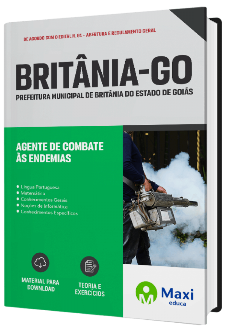 - Apostila Prefeitura de Britânia - GO Agente De Combate às Endemias