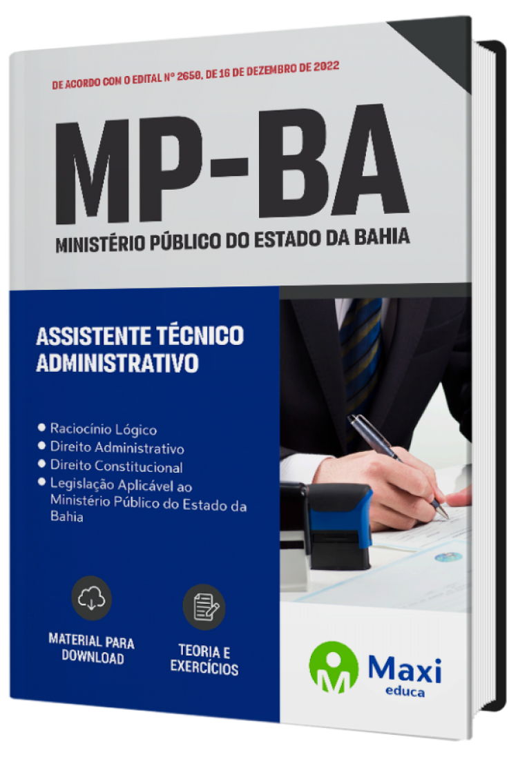 - Apostila MP-BA Assistente Técnico - Administrativo