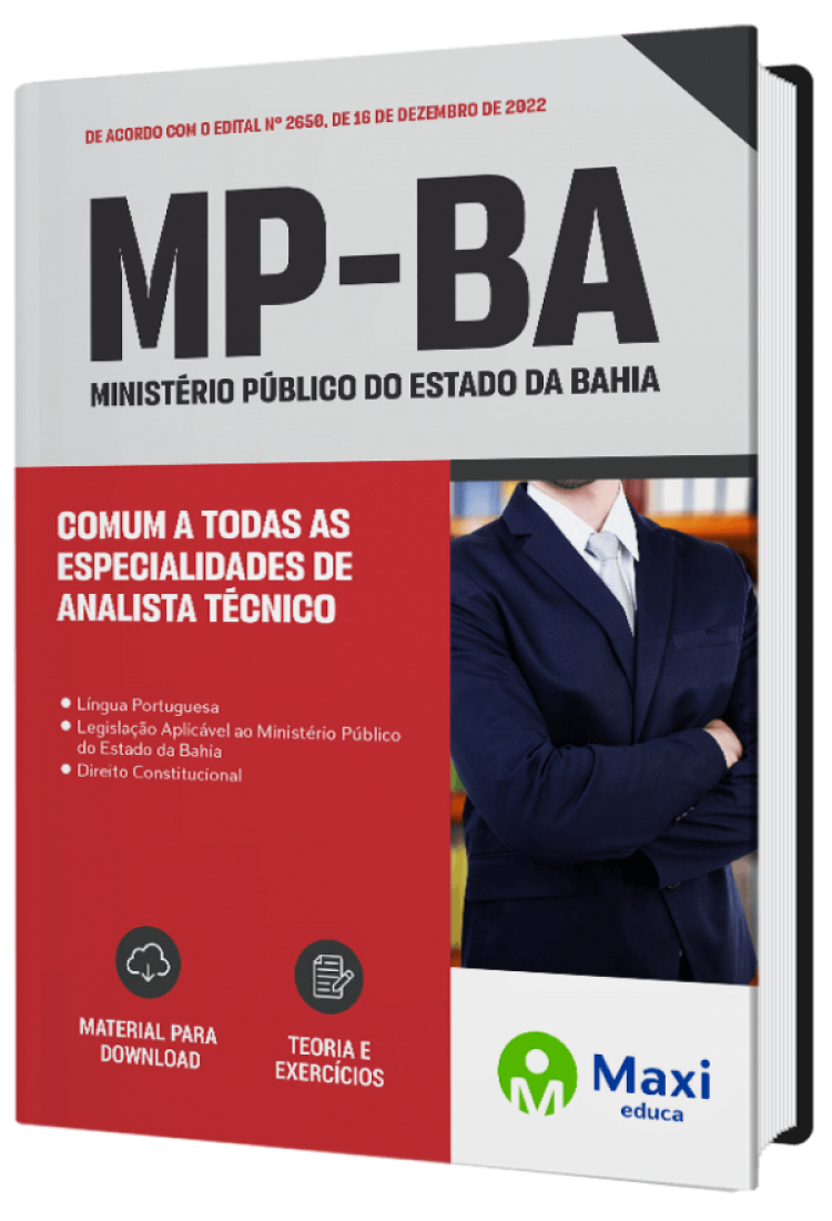 - Apostila MP-BA Comum a todas as Especialidades de Analista Técnico