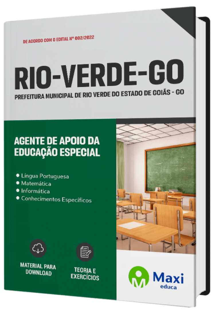 - Apostila Prefeitura de Rio Verde - GO Agente de Apoio da Educação Especial