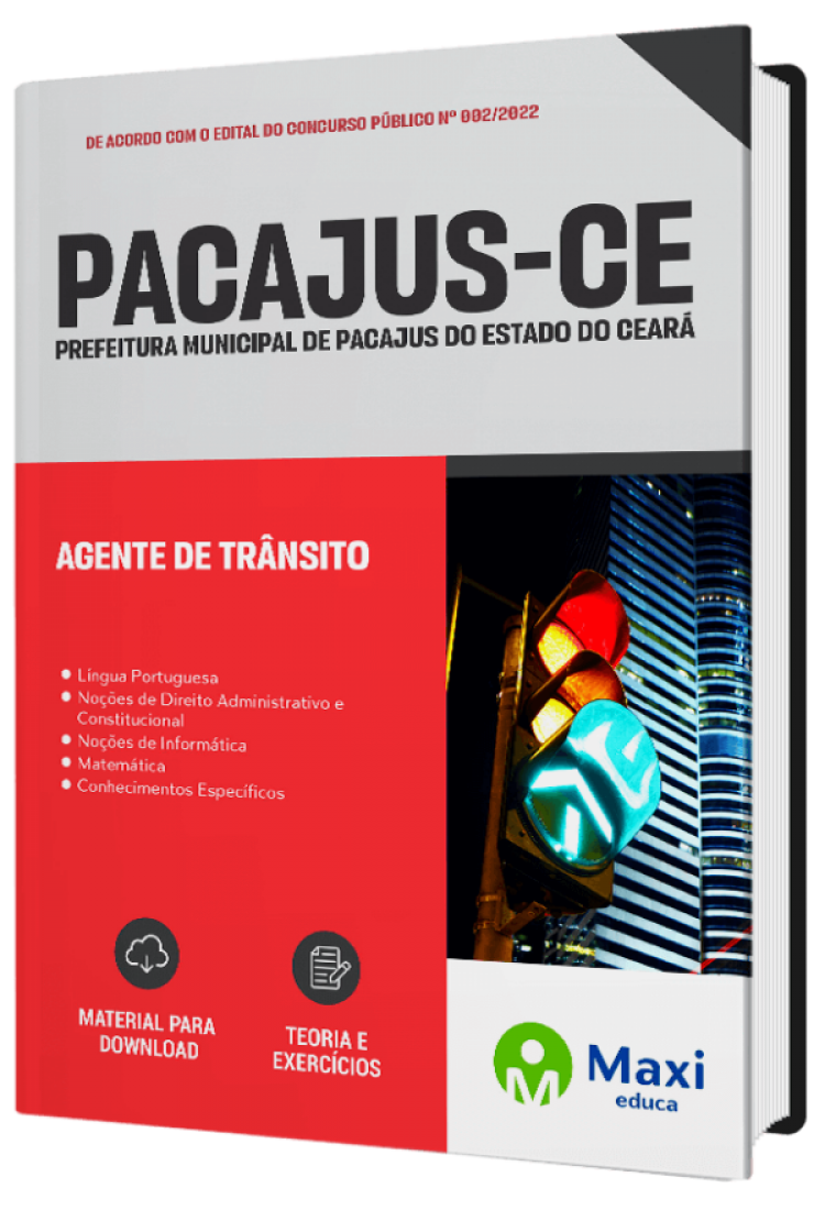 - Apostila Prefeitura de Pacajus-CE- Agente de Trânsito Agente de Trânsito