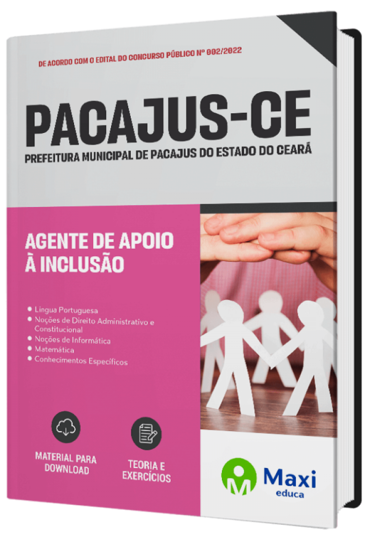 - Apostila Prefeitura de Pacajus-CE Agente de Apoio à Inclusão