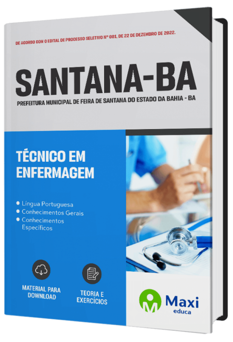 - Apostila Prefeitura de Feira de Santana - BA Técnico em Enfermagem