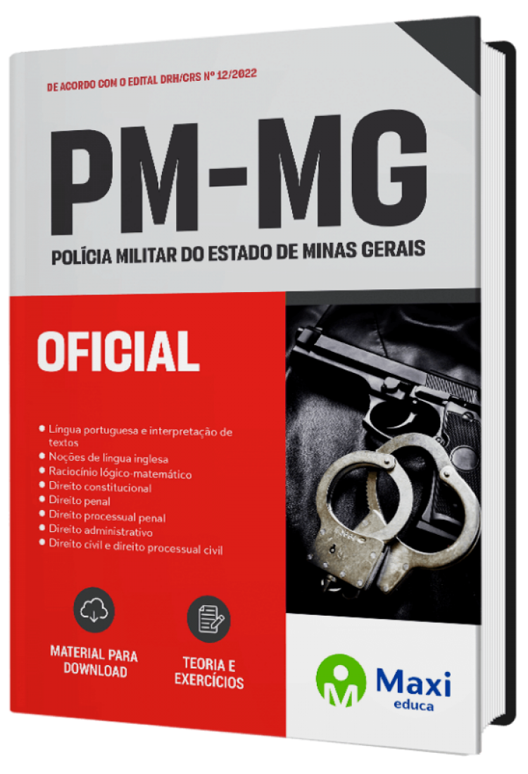 - Apostila Polícia Militar de Minas Gerais - PM-MG Oficial