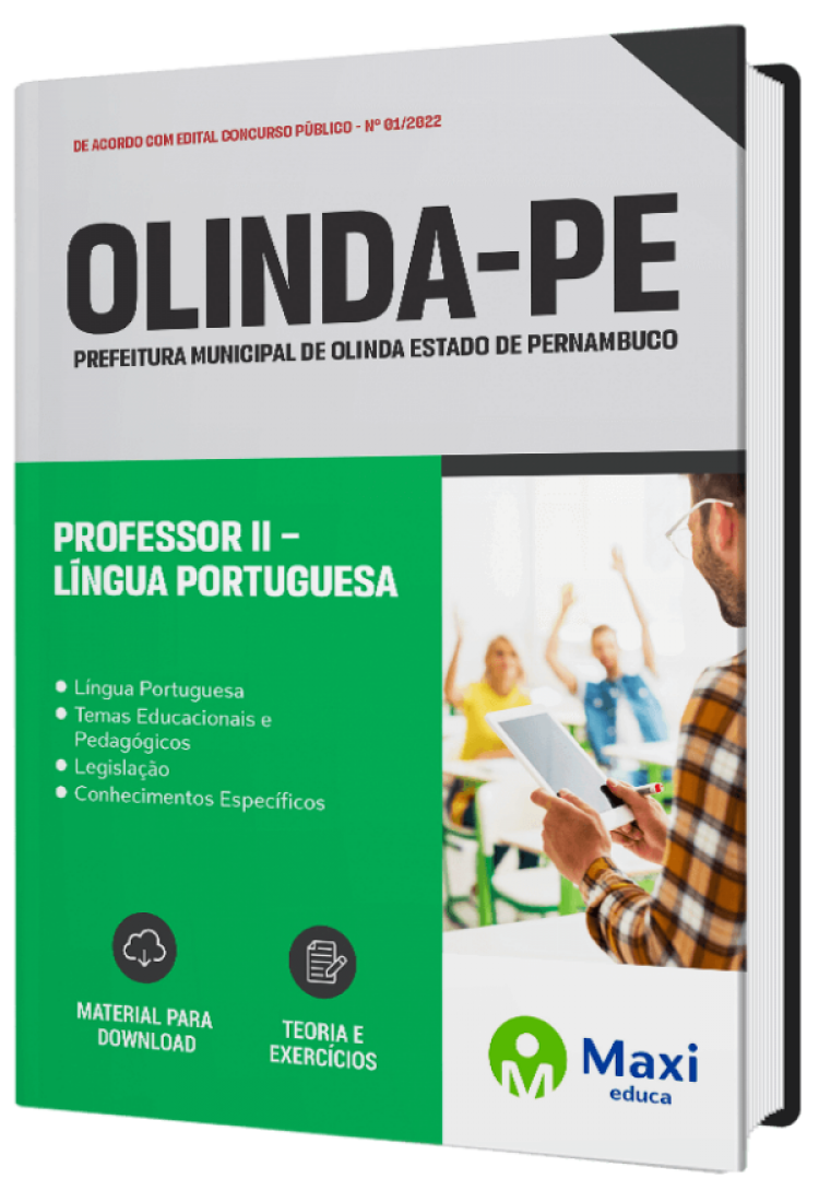 - Apostila Prefeitura de Olinda - PE Professor II – Língua Portuguesa