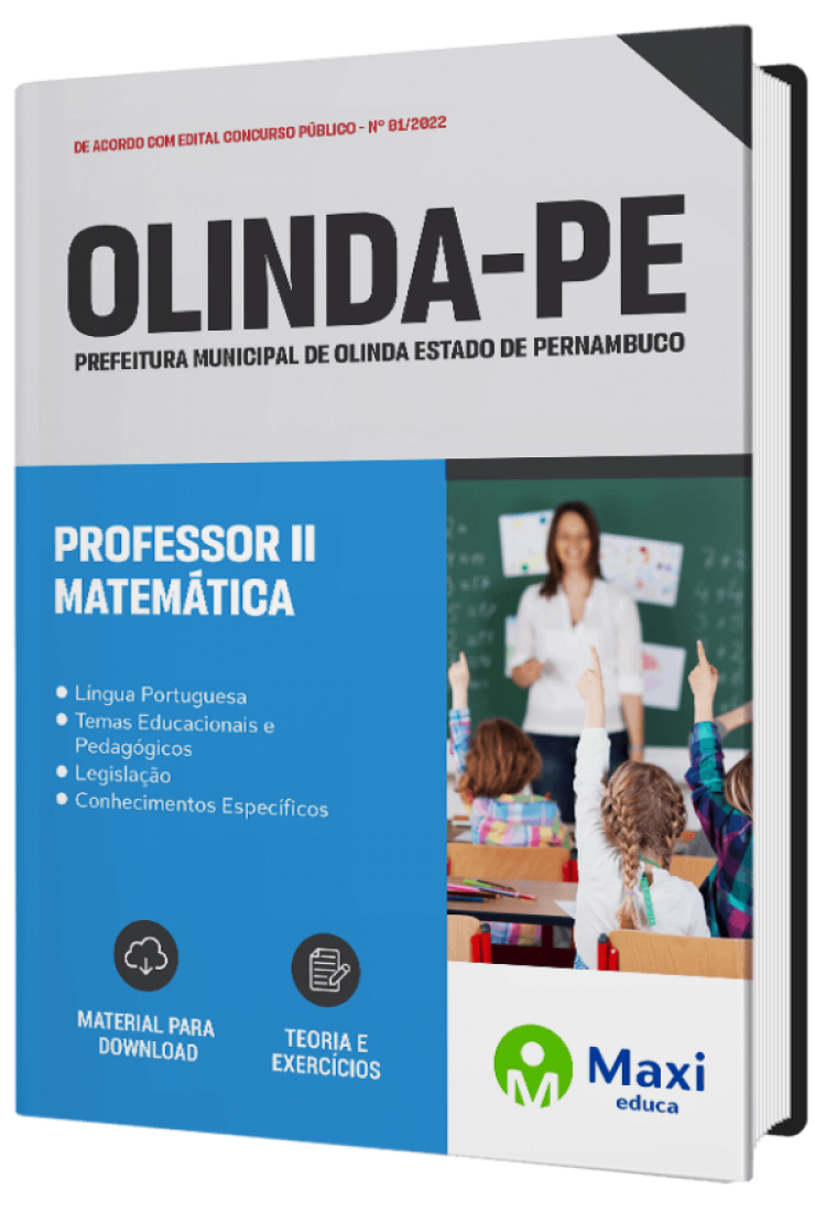 - Apostila Prefeitura de Olinda - PE Professor II -Matemática