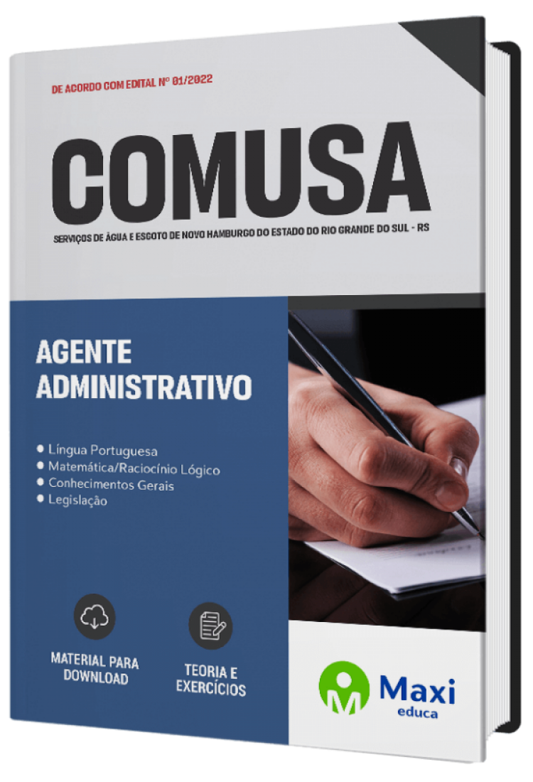 - Apostila COMUSA - RS Agente Administrativo