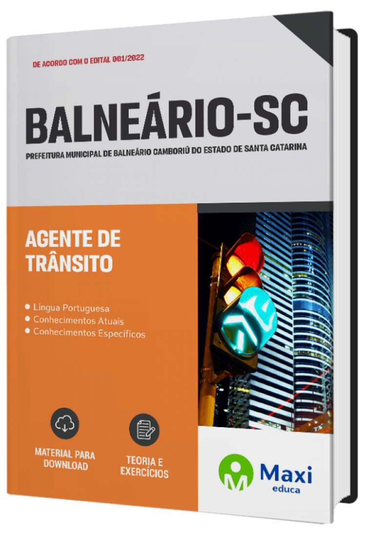 - Apostila Prefeitura de Balneário Camboriú - SC Agente de Trânsito