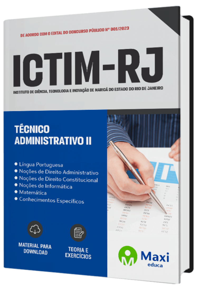 - Apostila ICTIM-RJ Técnico Administrativo II