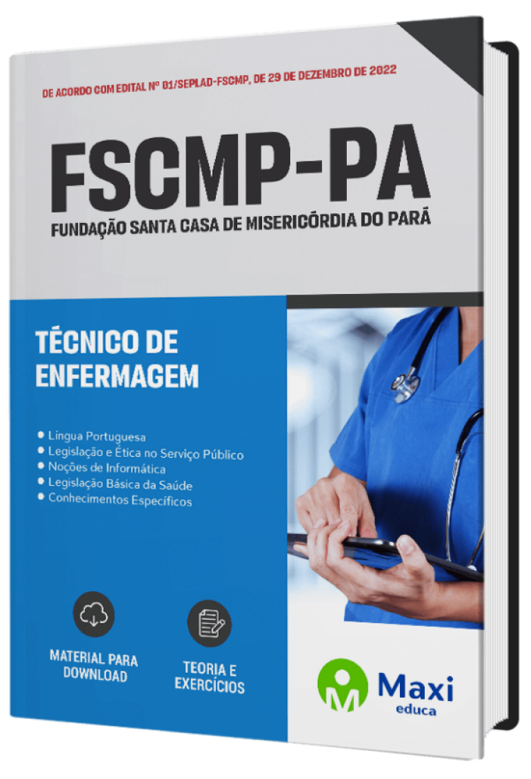 - Apostila FSCMP-PA 2023 Técnico de Enfermagem