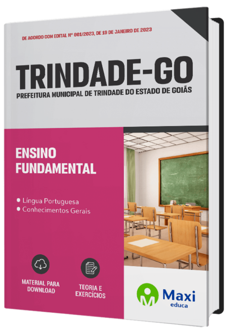 - Apostila Prefeitura de Trindade - GO 2023 Ensino Fundamental