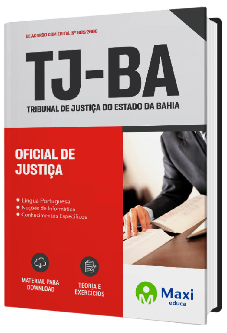 - Apostila Preparatória do TJ-BA 2023 Oficial de Justiça