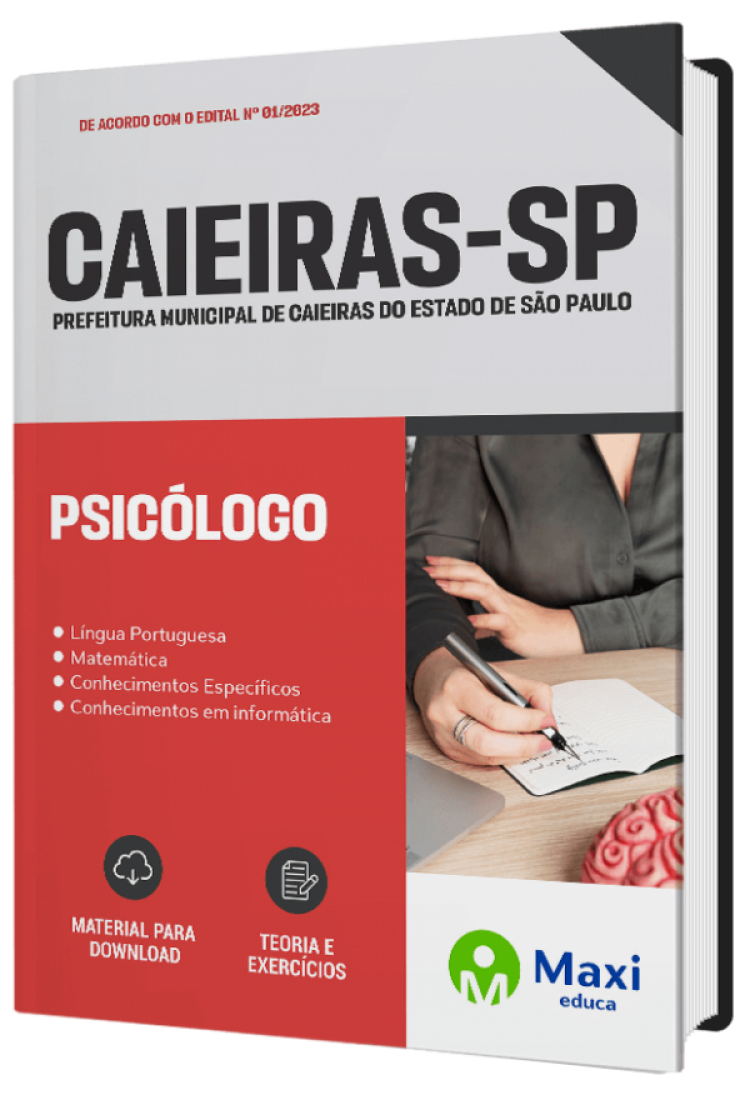 - Apostila Prefeitura de Caieiras - SP 2023 Psicólogo