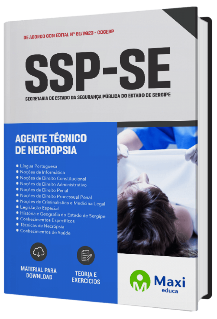 - Apostila SSP-SE 2023 Agente Técnico de Necropsia