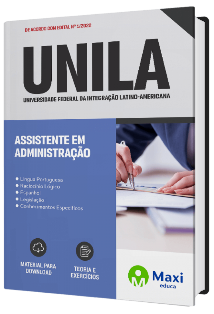 - Apostila Universidade Federal da Integração Latino-Americana - Unila Assistente em Administração