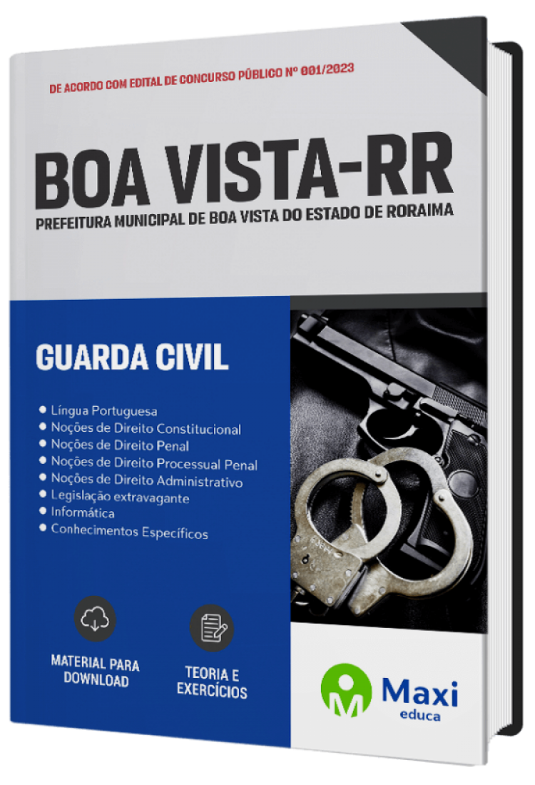 - Apostila Prefeitura de Boa Vista - RR Guarda Civil