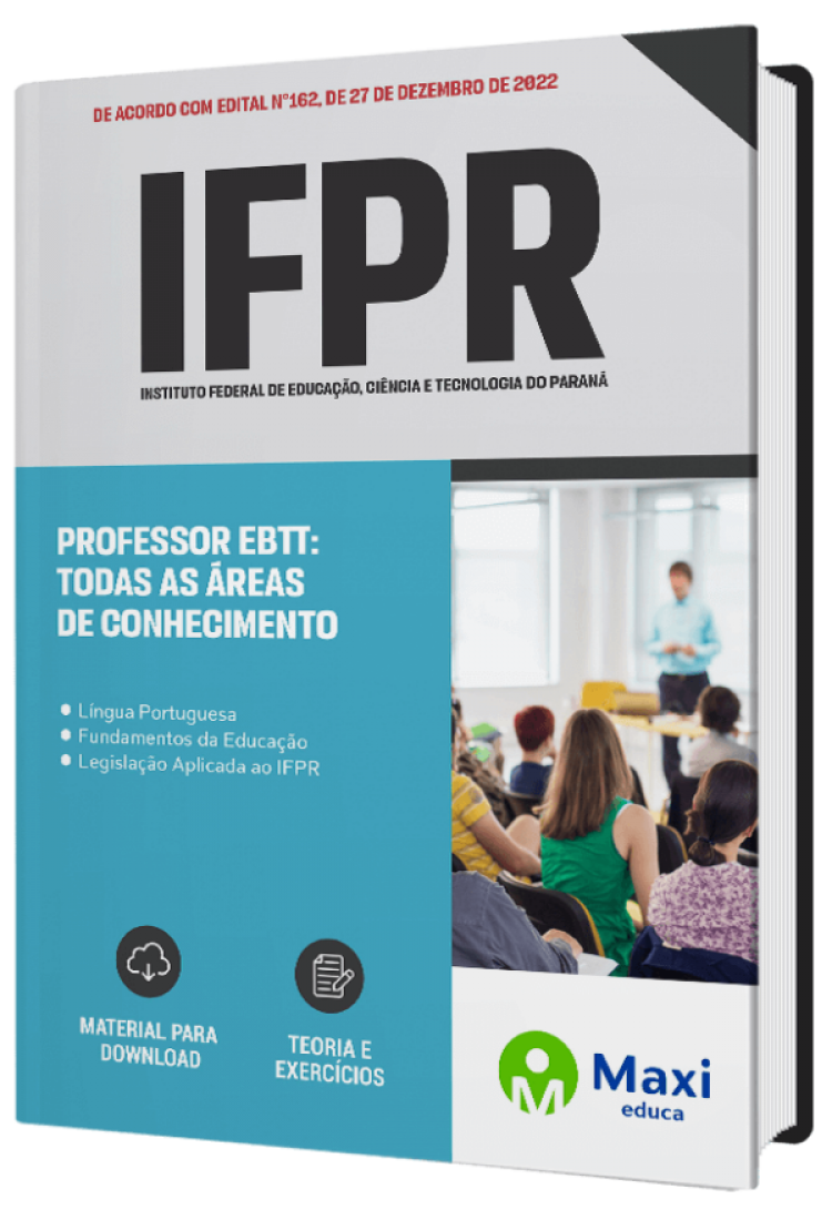 - Apostila IFPR 2023 Professor EBTT – Todas as áreas de Conhecimento