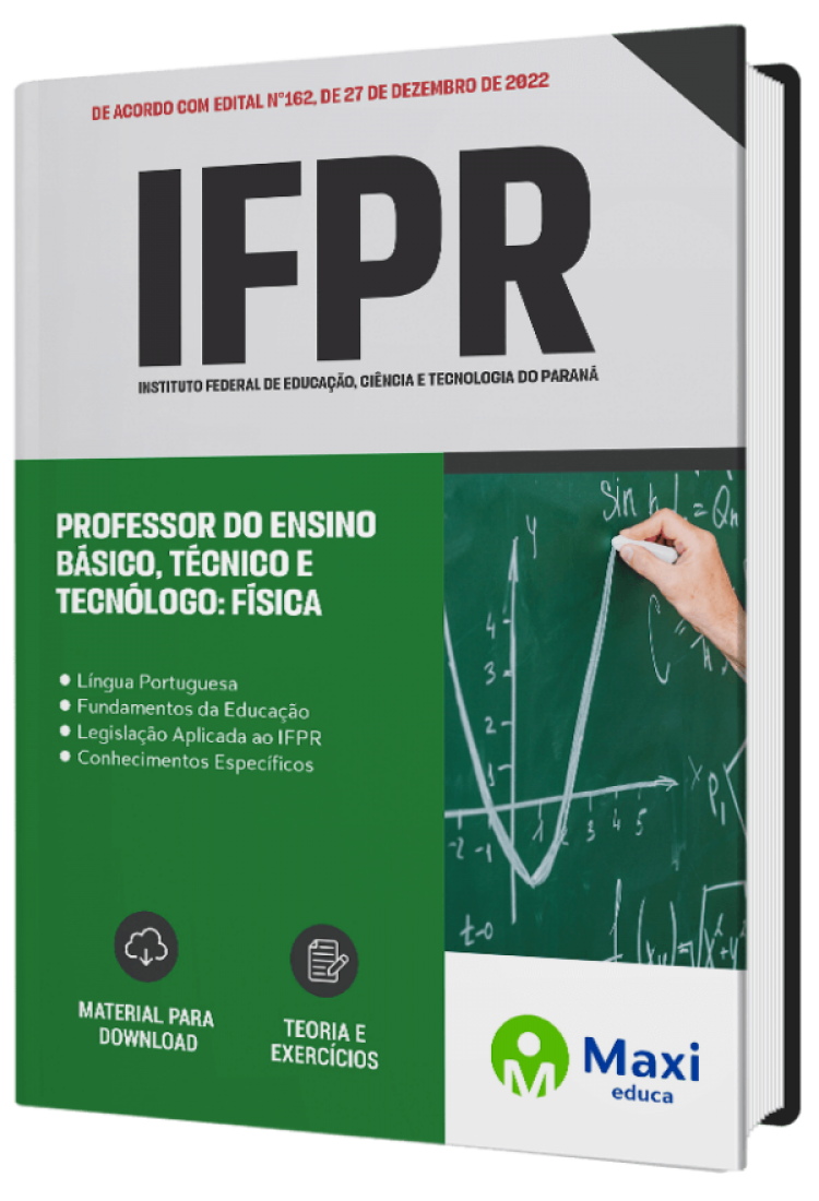 - Apostila IFPR 2023 Professor do Ensino Básico, Técnico e Tecnólogo - Física