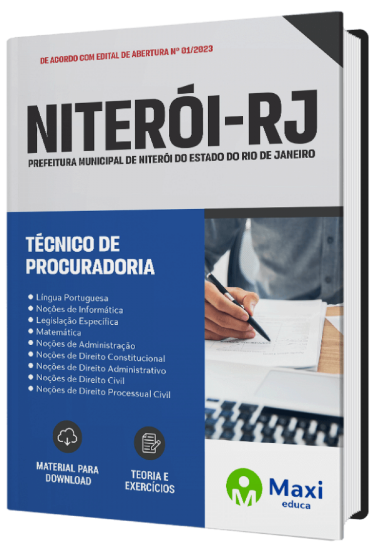 - Apostila Prefeitura de Niterói - RJ 2023 Técnico de Procuradoria