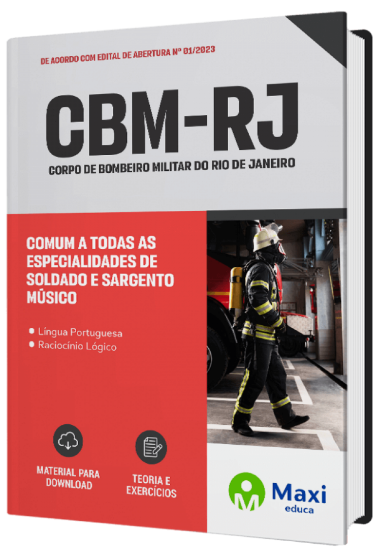 - Apostila CBM - RJ 2023 Comum a todas as especialidades de Soldado e Sargento Músico