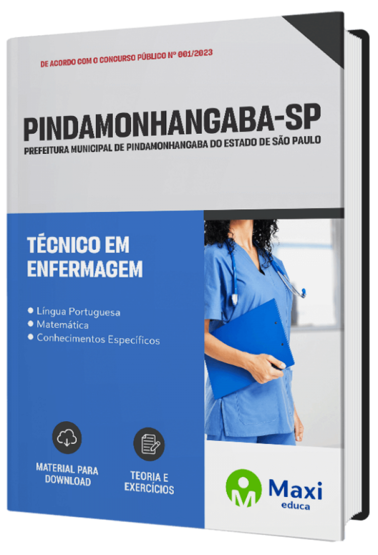 - Apostila Prefeitura de Pindamonhangaba - SP 2023 Técnico em Enfermagem