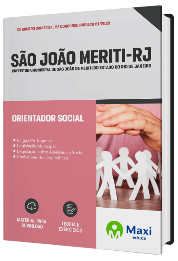 - Apostila Prefeitura de São João de Meriti-RJ 2023 Orientador Social