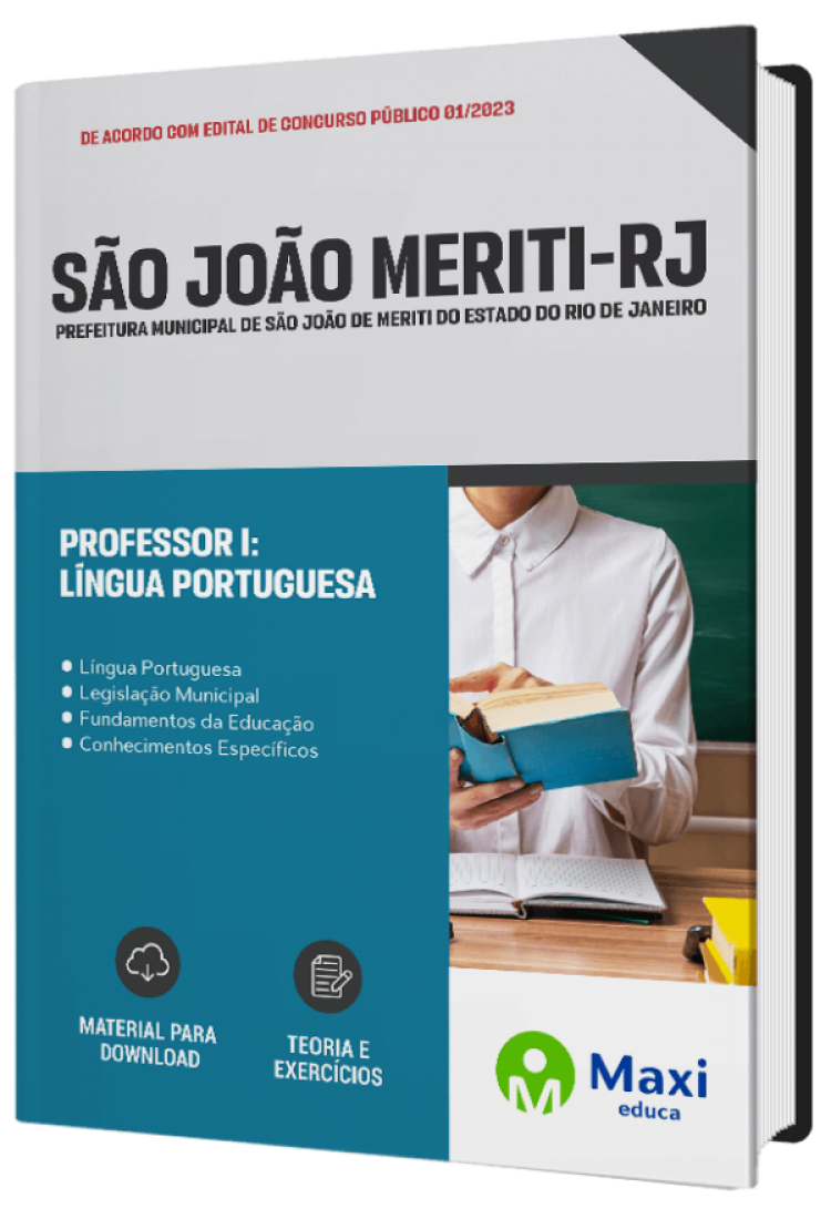 - Apostila Prefeitura de São João de Meriti-RJ 2023 Professor I – Língua Portuguesa