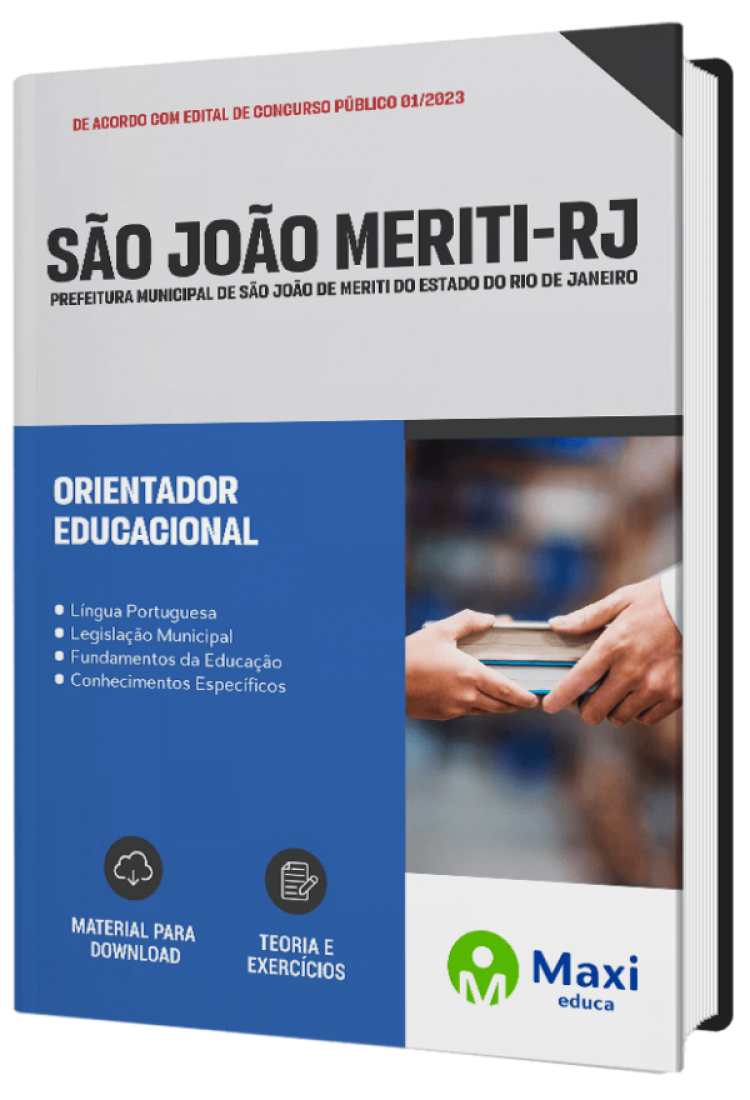 - Apostila Prefeitura de São João de Meriti-RJ 2023 Orientador Educacional