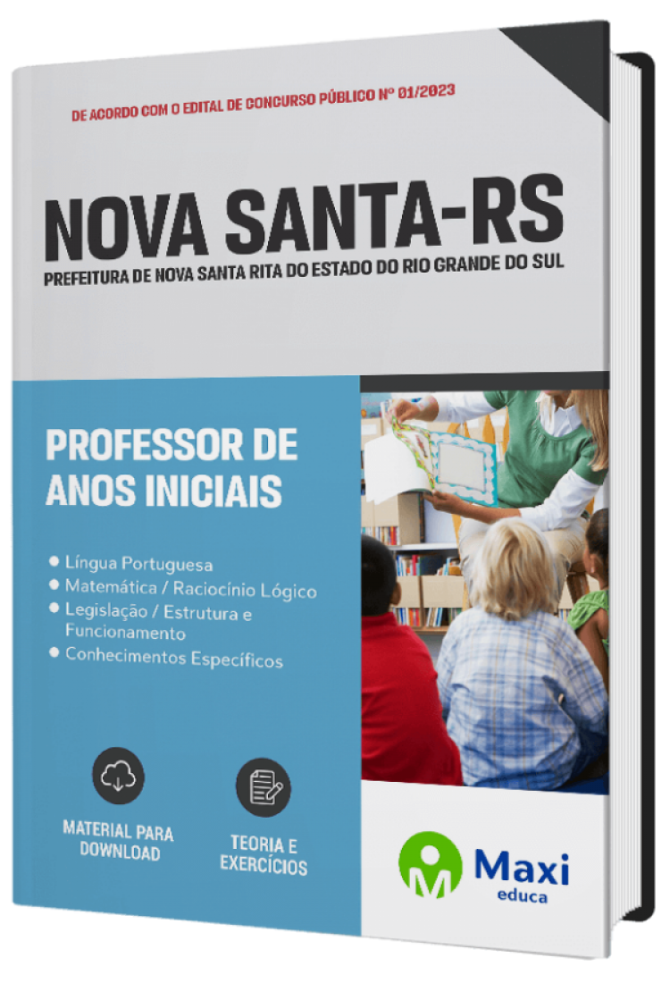 - Apostila Prefeitura de Nova Santa Rita - RS Professor De Anos Iniciais