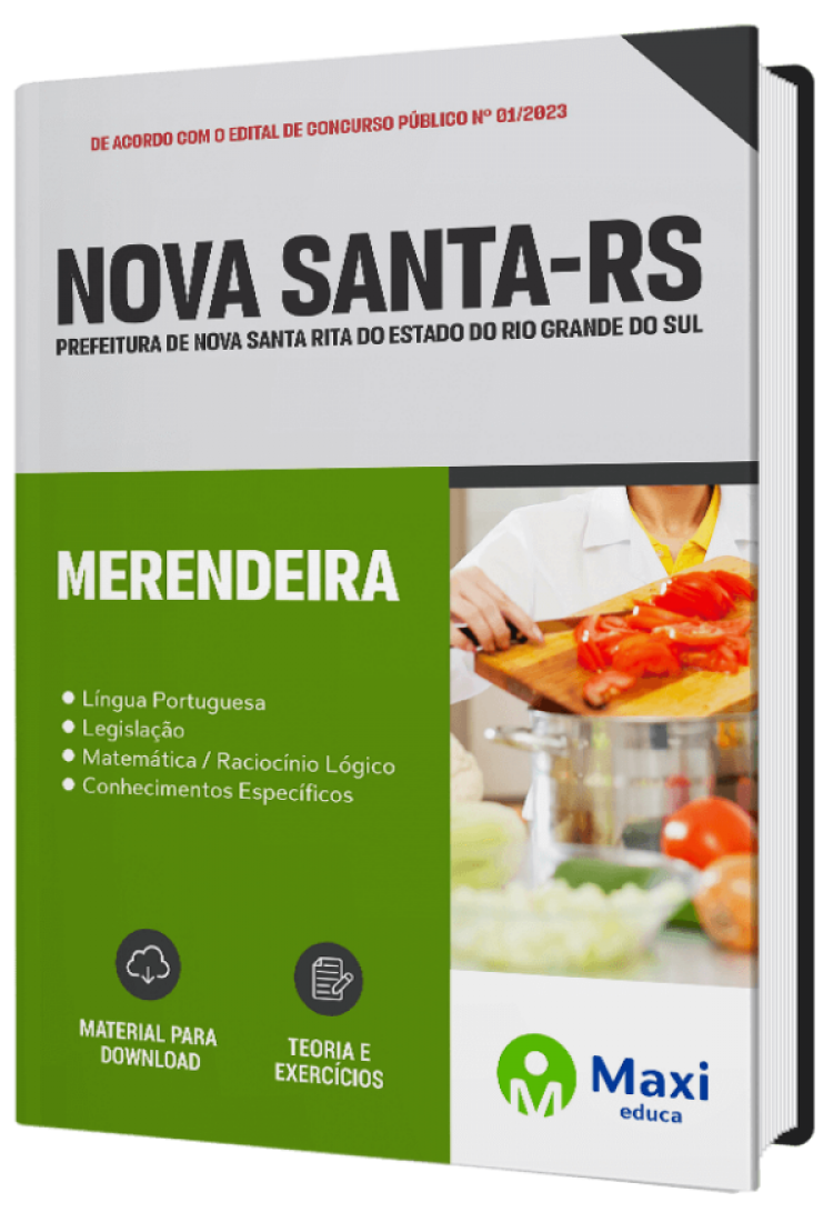 - Prefeitura de Nova Santa Rita - RS 2023 Merendeira