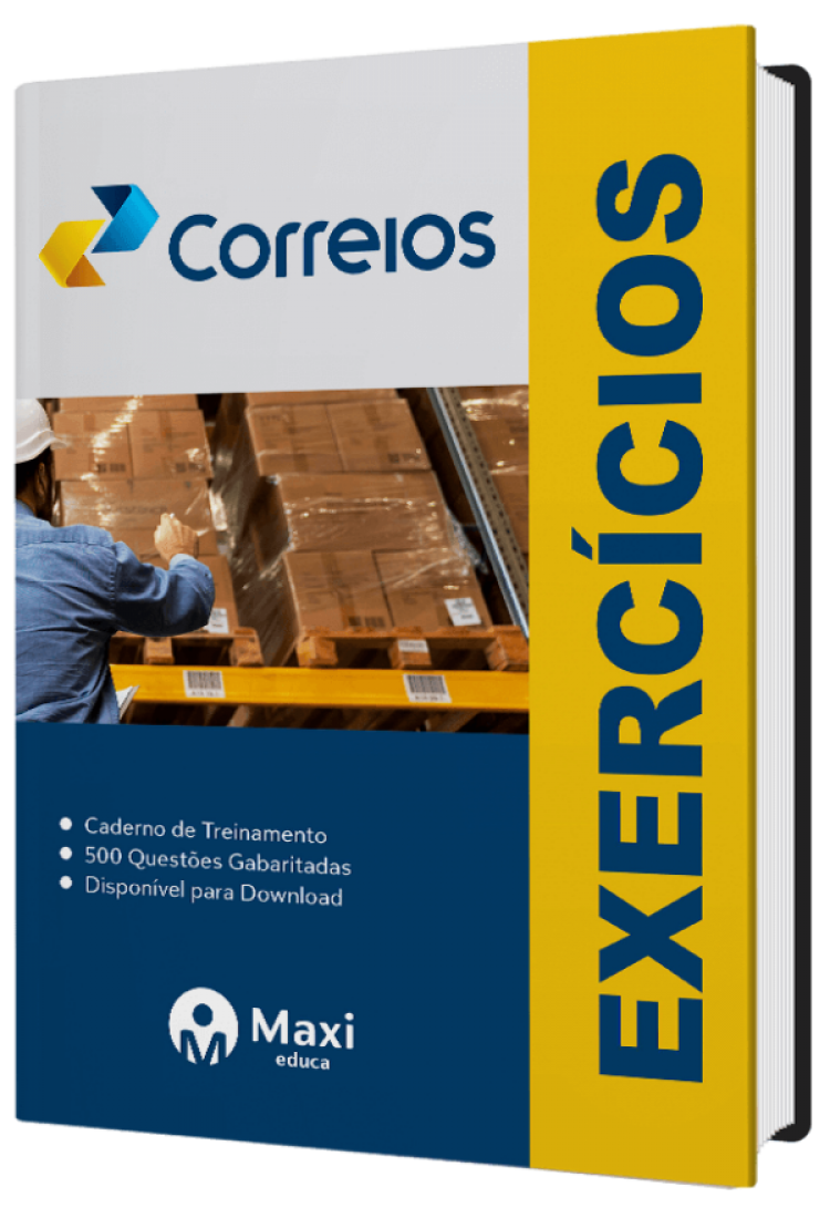 - Caderno de Questões CORREIOS 2023 500 questões gabaritadas - Praticando