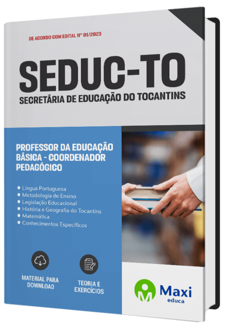 - Apostila SEDUC-TO 2023 Professor da Educação Básica - Coordenador Pedagógico