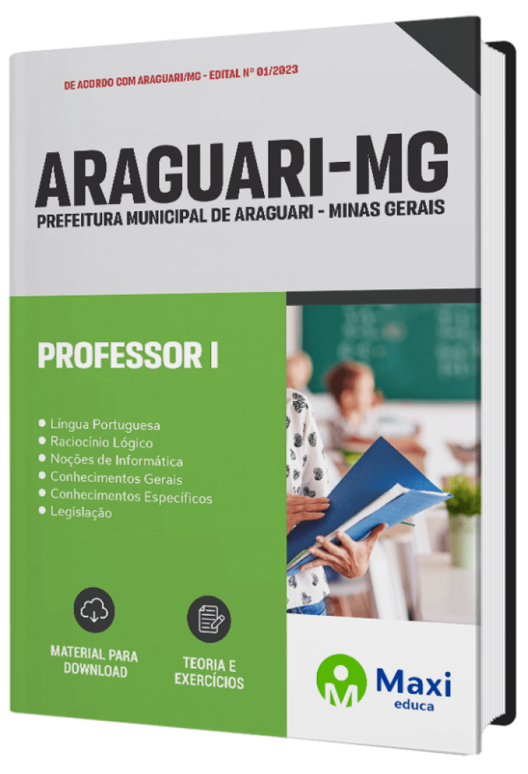 - Apostila Prefeitura de Araguari - MG 2023 Professor I