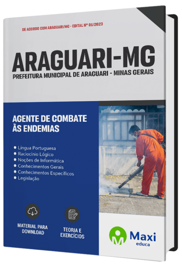 - Apostila Prefeitura de Araguari - MG 2023 Agente de Combate às Endemias