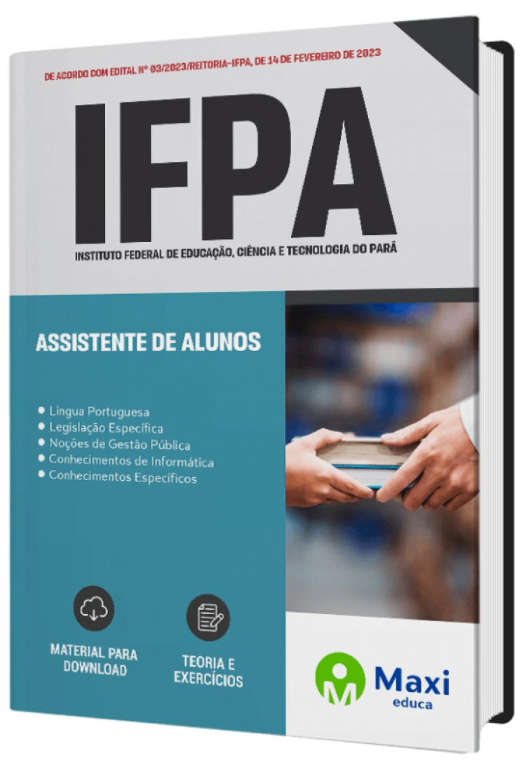 - Apostila IFPA - 2023 Assistente de Alunos