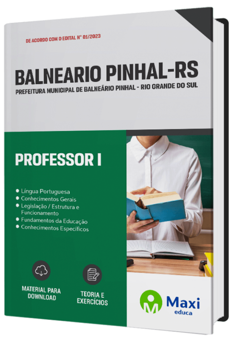 - Apostila Prefeitura de Balneário Pinhal - RS Professor I