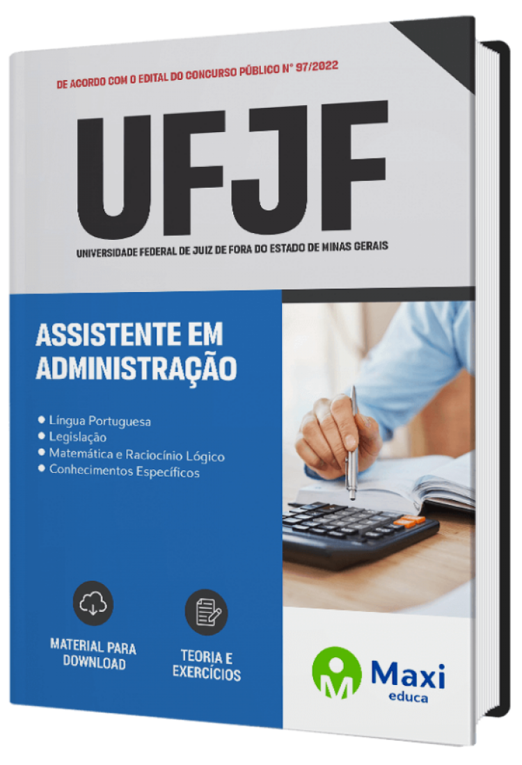 - Apostila UFJF-MG 2023 Assistente em Administração